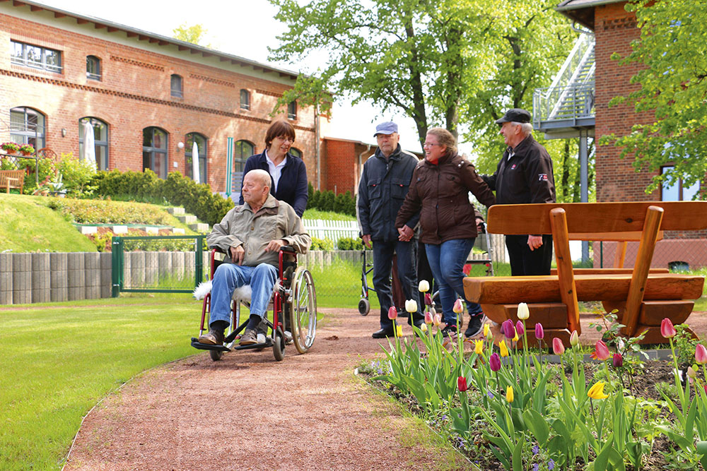 Barrierefreier Garten als Ort der Begegnung